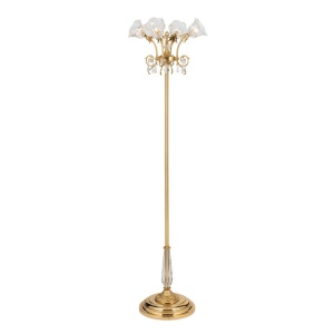 Lampadar, Lampa de podea design clasic LA BOHEME, auriu 163782 universul-luminii.ro