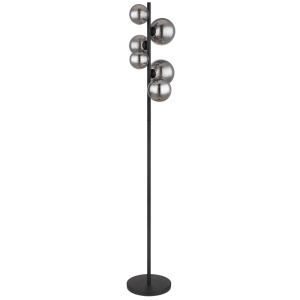 Lampadar, lampa de podea design modern Riha negru 134982 universul-luminii.ro