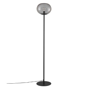 Lampadar, Lampa de podea design nordic Alton, negru/ fumuriu 2010514047 NL 84132 universul-luminii.ro