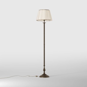 Lampadar, Lampa de podea din alama stil clasic Petalo