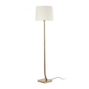 Lampadar / Lampa de podea eleganta design clasic REM bronz/bej