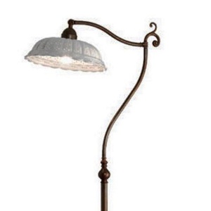 Lampadar, lampa de podea rustic fabricat manual Anita 061.53.OC - Img 1
