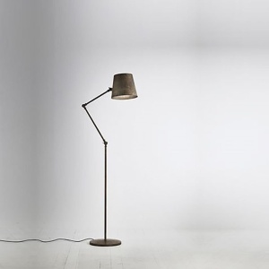 Lampadar, lampa de podea Vintage, Industrial Style cu brat articulat, Reporter 271.08.OF