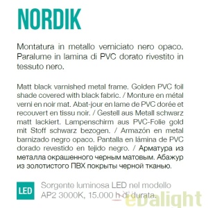 Lampadar / Lampa podea design modern NORDIK PT1 161716 64762 universul-luminii.ro