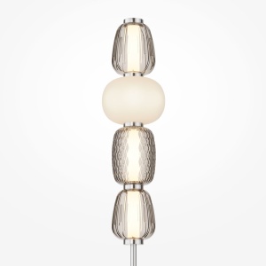 Lampadar LED design modern decorativ Pattern crom 145552 universul-luminii.ro