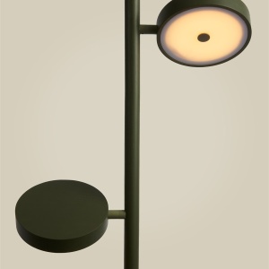 Lampadar LED din lemn de frasin verde Okinawa - Img 3