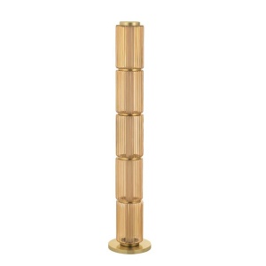 Lampadar LED modern, Metal, Sticla, Chihlimbar, VESPER