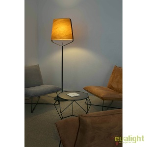 Lampadar lemn / Lampa podea design deosebit STOOD 29847 - Img 3