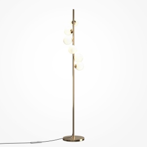 Lampadar modern cu 6 de surse de lumina Dallas auriu - Img 2