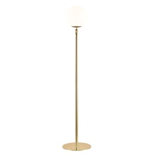 Lampadar modern cu abajur asimetric din sticla suflata, Shapes 196662 universul-luminii.ro
