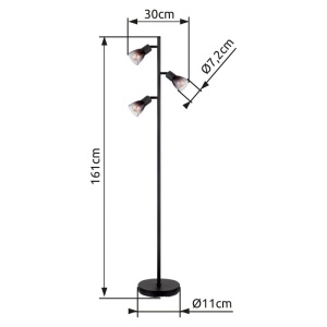 Lampadar stil minimalist SATELLA 3L 241012 universul-luminii.ro