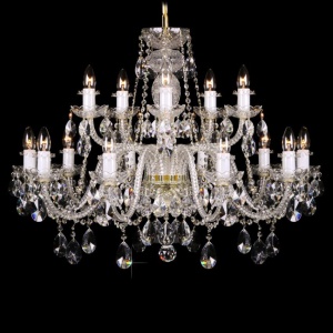 Lustra 15 brate cristal Bohemia L11 009/15/1-A; lip.