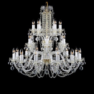 Lustra 24 brate cristal Bohemia L11 007/24/4