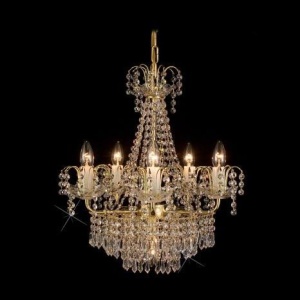 Lustra 6 brate cristal Bohemia L12 168/06/3 - Img 1