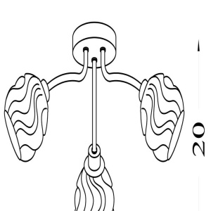 Lustra aplicata 3 becuri metal nickel satinat Astral 625582 universul-luminii.ro