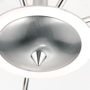 Lustra aplicata 5 brate elegant design modern OPALDESIGN, satin - Img 6