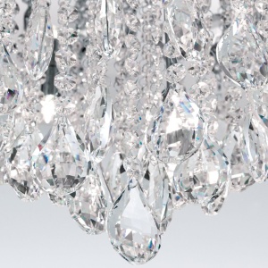 Lustra aplicata cristal K9 design elegant CELESTE D-75 crom - Img 6