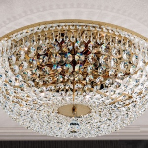 Lustra aplicata cristal Schöler design de lux Sheraton 55cm, 24K gold plated 96272 universul-luminii.ro