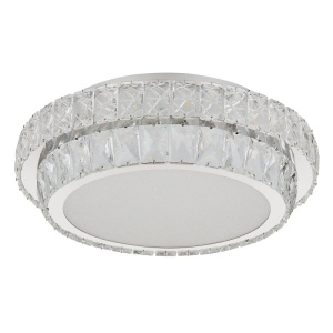 Lustra aplicata, Cristale K5, LED CCT, Telecomanda KLARA 40cm 68157-38 GL