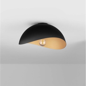 Lustra aplicata design decorativ OPSI negru/auriu D-30cm - Img 3