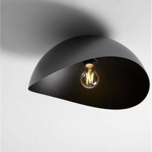 Lustra aplicata design decorativ OPSI negru D-40cm - Img 5