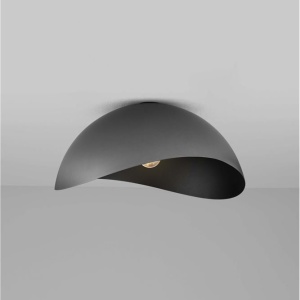 Lustra aplicata design decorativ OPSI negru D-50cm - Img 4