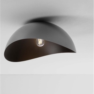 Lustra aplicata design decorativ OPSI negru D-50cm - Img 6