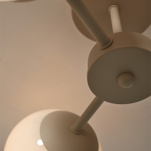 Lustra aplicata design modern minimalist Aspen 3L gradient/alb 224052 universul-luminii.ro
