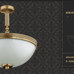 Lustra aplicata eleganta design clasic Sorrento - Img 2
