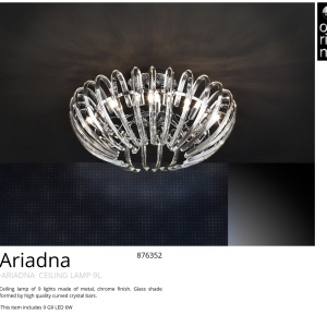 Lustra aplicata moderna design elegant 53cm ARIADNA SV-876352 - Img 3
