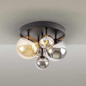 Lustra aplicata / Plafoniera design modern Dark 5L 206552 universul-luminii.ro