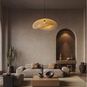 Lustra bambus design natural ADALINE NVL-9586539 169742 universul-luminii.ro