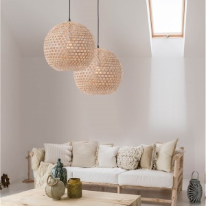 Lustra boho style design natural 40cm Melody NVL-9581501 78862 universul-luminii.ro