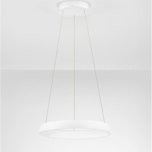 Lustra circulara aluminiu alb LED CCT OVIA 45cm 632692 universul-luminii.ro