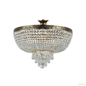 Lustra cristal design elegant diam.50cm Palace MYDIA890-CL-06-G 52882 universul-luminii.ro