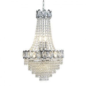 Lustra cristal design LUX Louis Philippe 6L 1611-6CC SRT