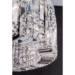 Lustra cristal Schöler design modern de lux Ring 60cm chrome plated 198502 universul-luminii.ro