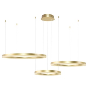 Lustra cu 3 inele LED si telecomanda HALO PENDANT GO 100+80+60 CCT