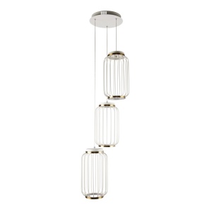 Lustra cu 3 pendule LED design ambiental Belle 148002 universul-luminii.ro