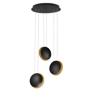 Lustra cu 3 pendule LED design ambiental SHELL - Img 1