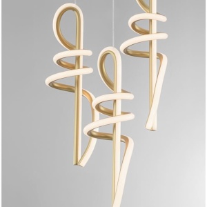 Lustra cu 3 pendule LED SOLINE - Img 6