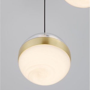 Lustra cu 3 Pendule LED stil modern ALAZ - Img 4