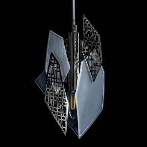 Lustra cu 3 pendule moderna design LUX realizata manual POLYGON 215552 universul-luminii.ro