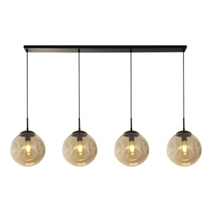Lustra cu 4 pendule design modern minimalist Punch 4Lt 136922 universul-luminii.ro