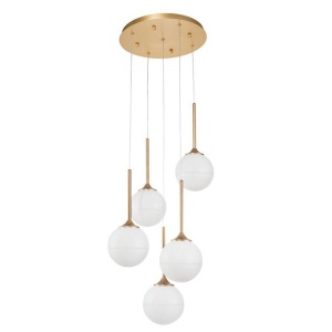 Lustra cu 5 pendule design modern CANTONA NVL-9960614