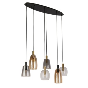 Lustra cu 6 pendule design modern Divine 136952 universul-luminii.ro