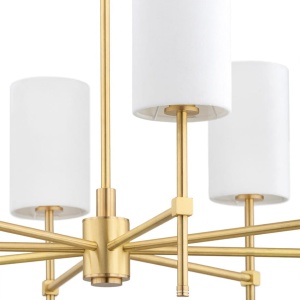 Lustra cu 8 brate eleganta ABRUZZO alb 107862 universul-luminii.ro