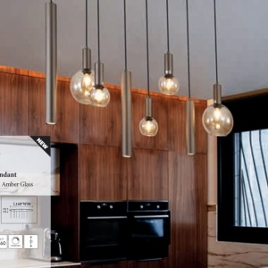 Lustra cu 8 pendule mixte Lyon 600262 universul-luminii.ro