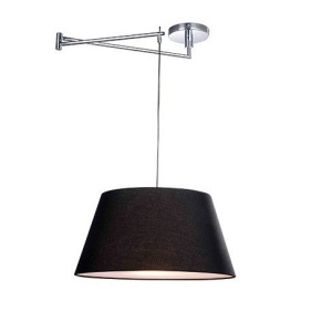 Lustra cu un pendul directionabil NATALIA S BK