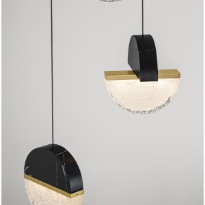 Lustra decorativa cu 3 pendule LED 3000K DORIN - Img 5